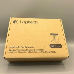 Logitech H820e Wireless Stereo Headset with Noise-Cancelling Microphone